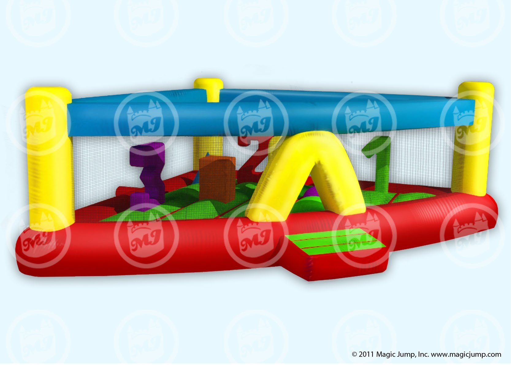 1-2-3 toddler bouncer