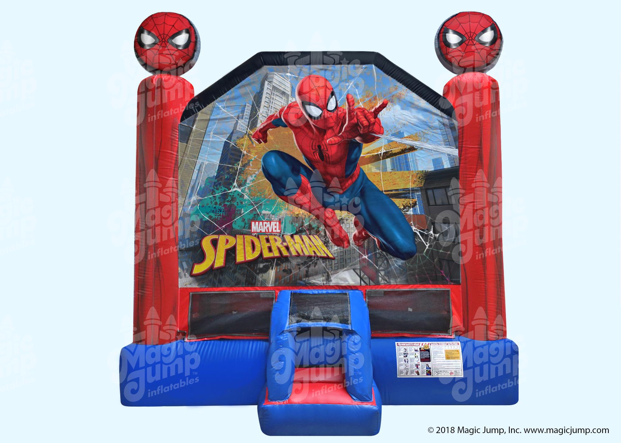 Spider Man Bounce House 13