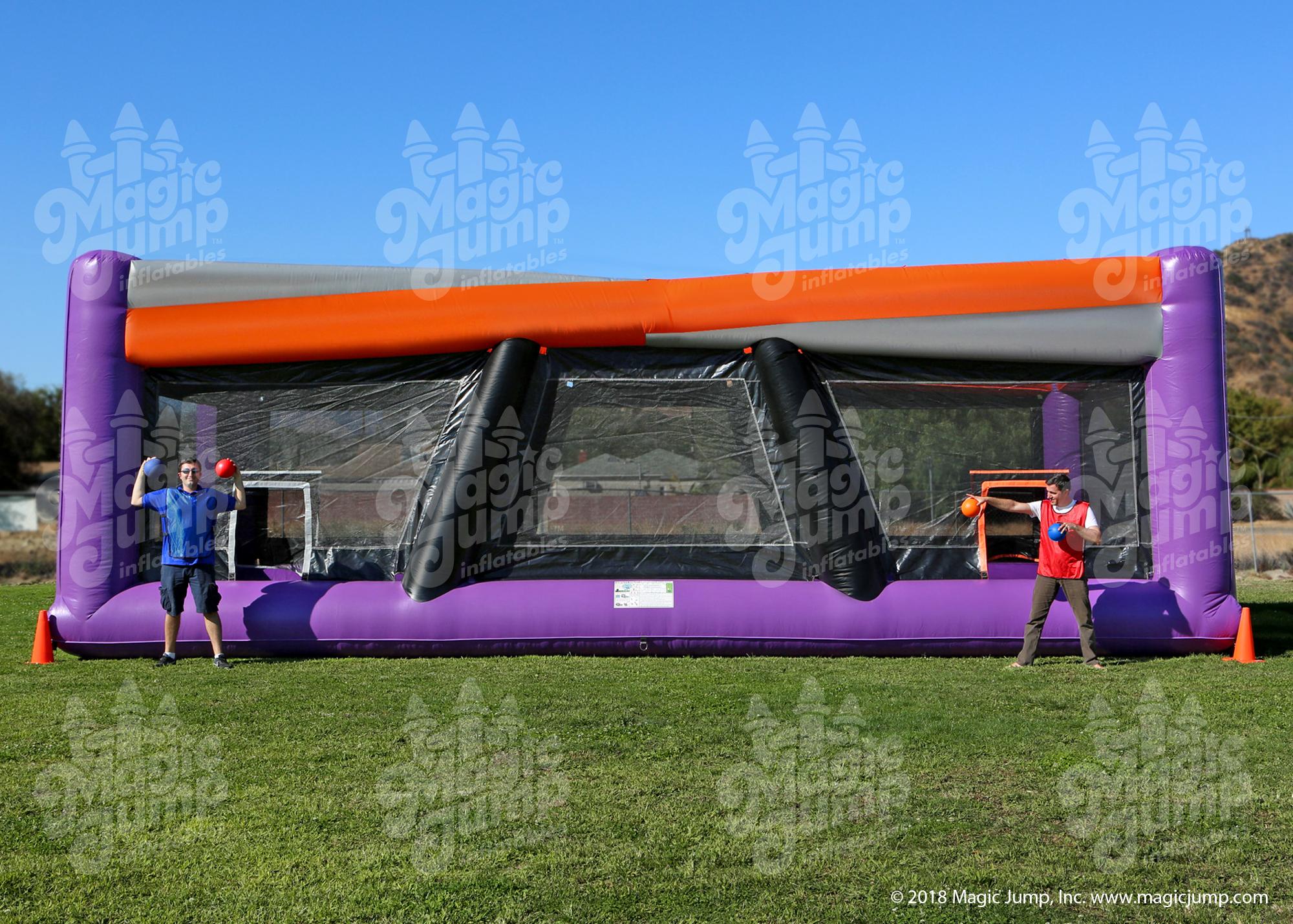 Dodgeball Arena Sports Inflatable Games, Interactive Games Magic