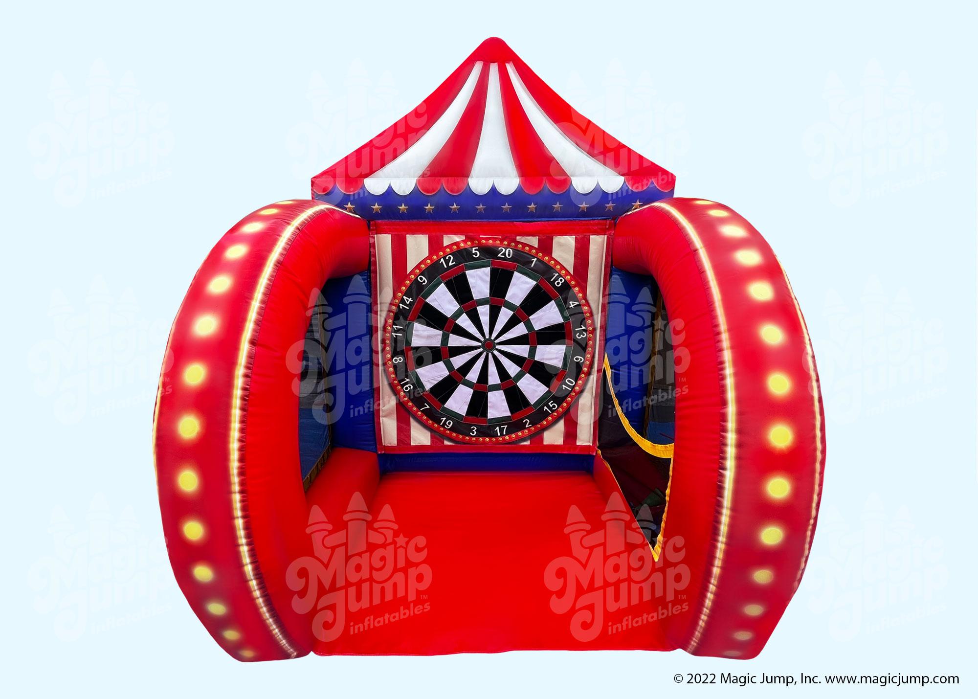 Dartboard Carnival Game Inflatable Carnival Game Magic Jump, Inc.