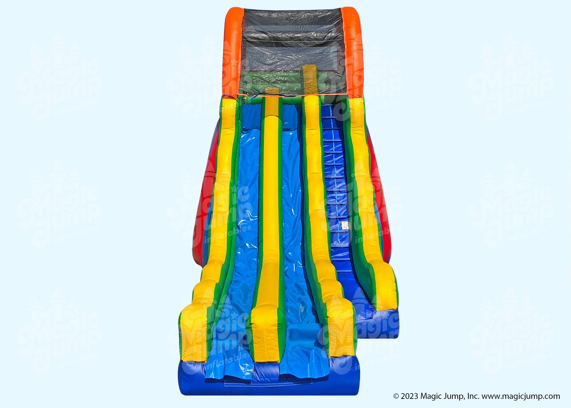 24 Fun Dual Slide Waterslide Magic Jump, Inc.