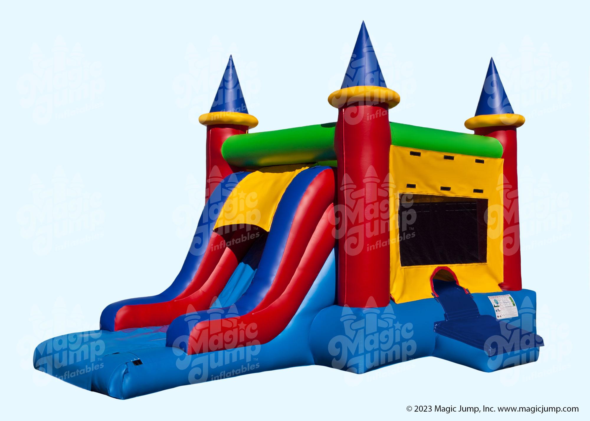 EZ Castle Wet or Dry | Bounce House Waterslide, Wet or Dry Combos ...