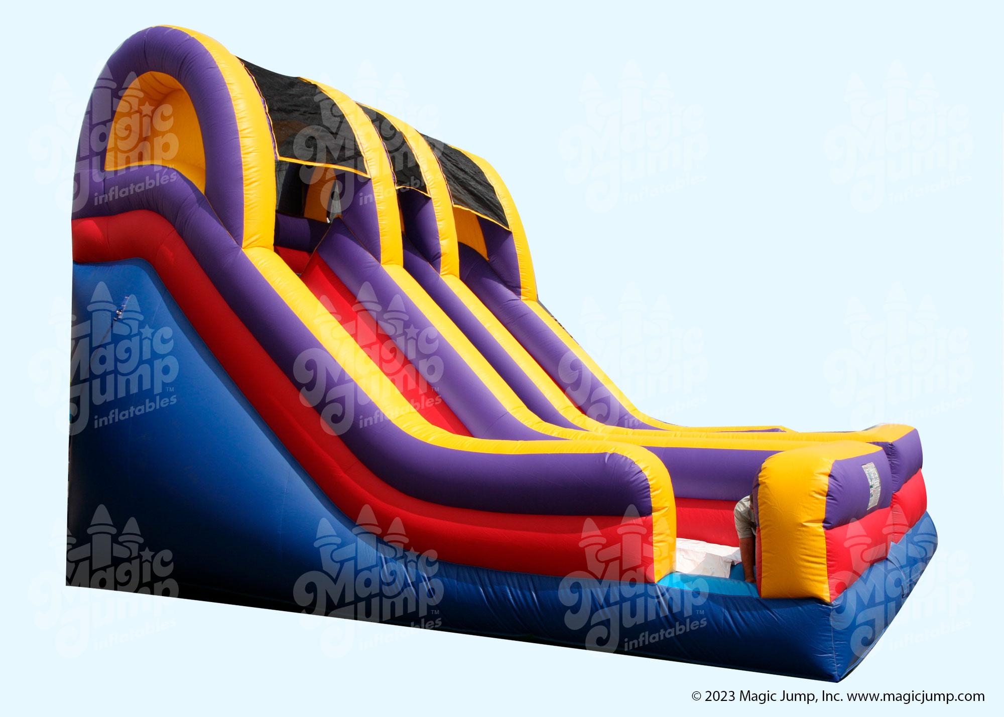 18 Double Lane Slide