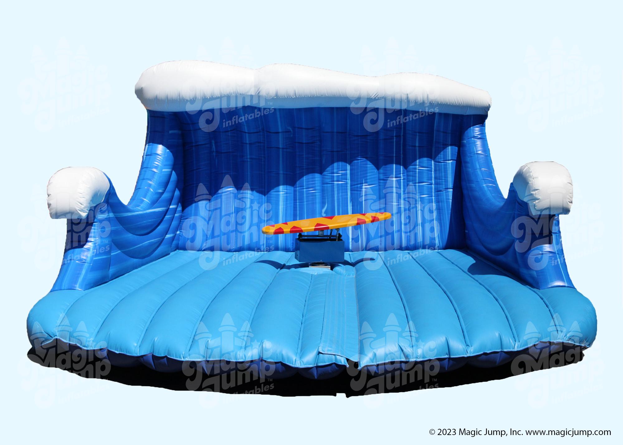Inflatable Surfboard Mattress, Surfboard Simulator Inflatable Ride