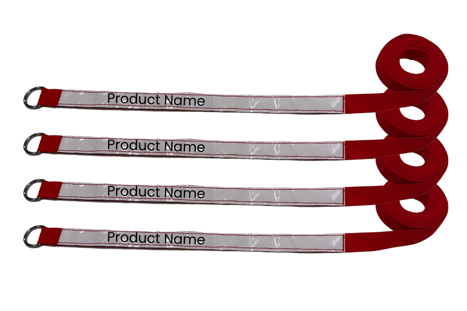 Inflatable Storage Strap with D-Ring Labeling Area