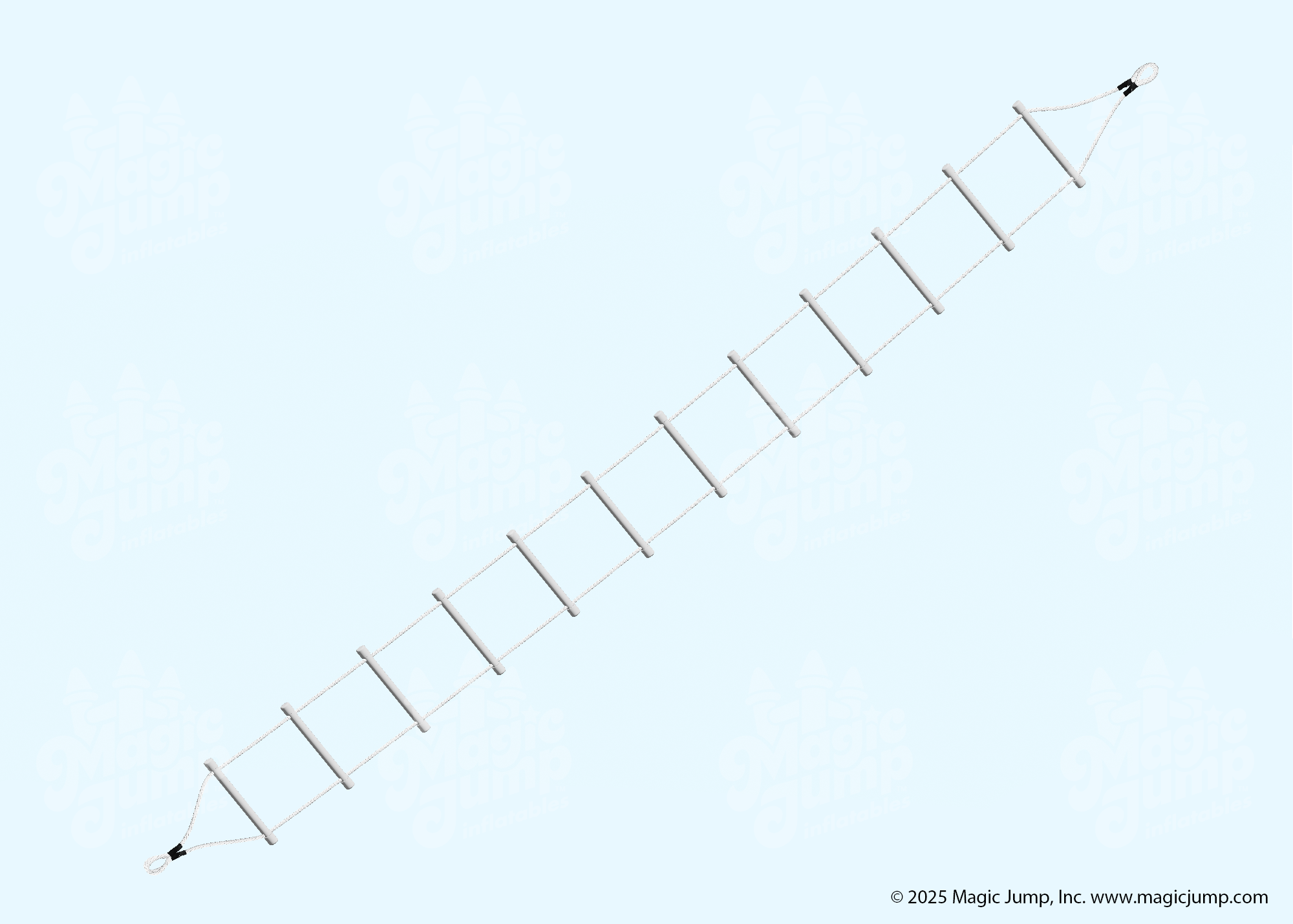 Jacob's Ladder Inflatable Rope Ladder
