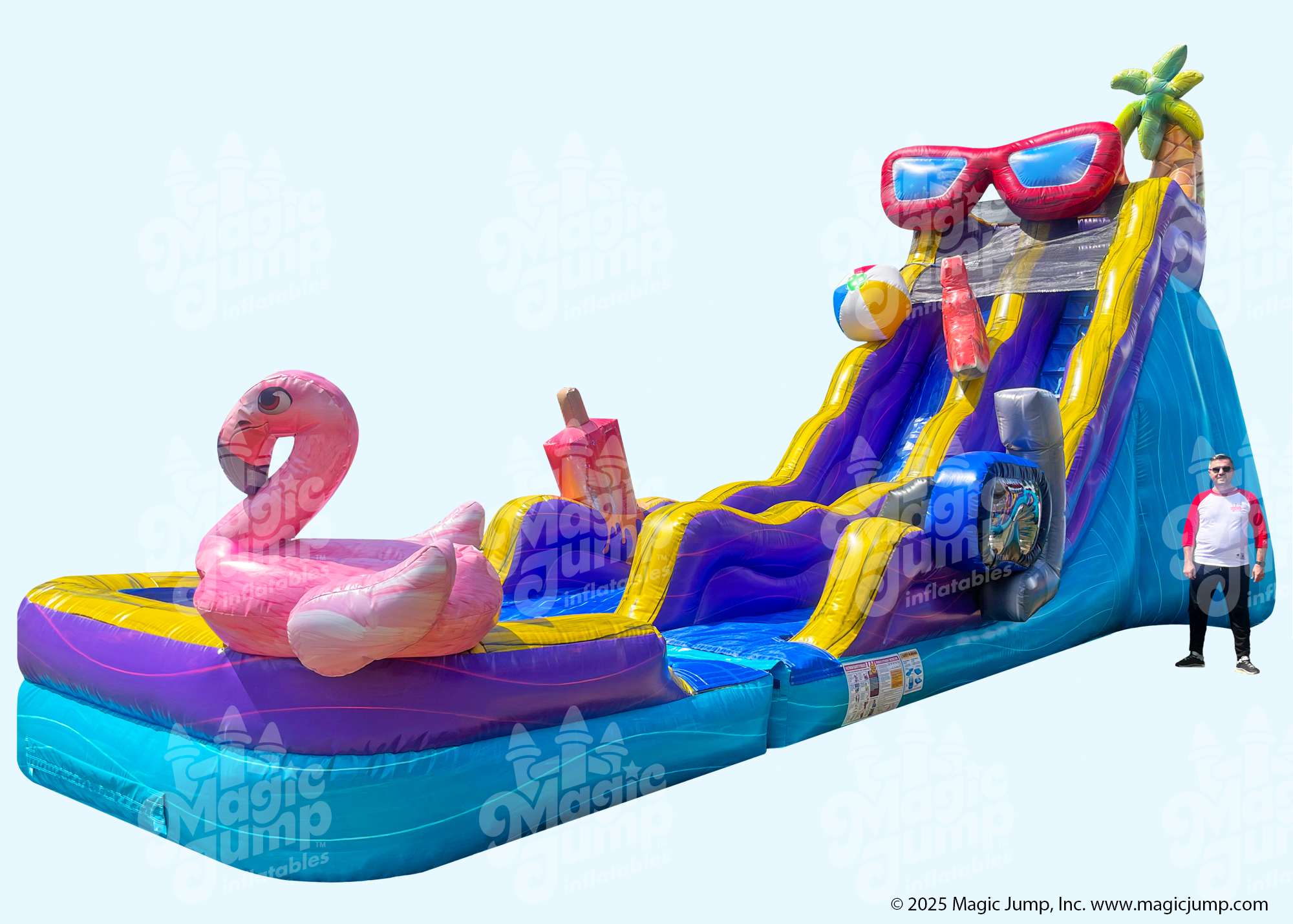 20 Pool Party Slide