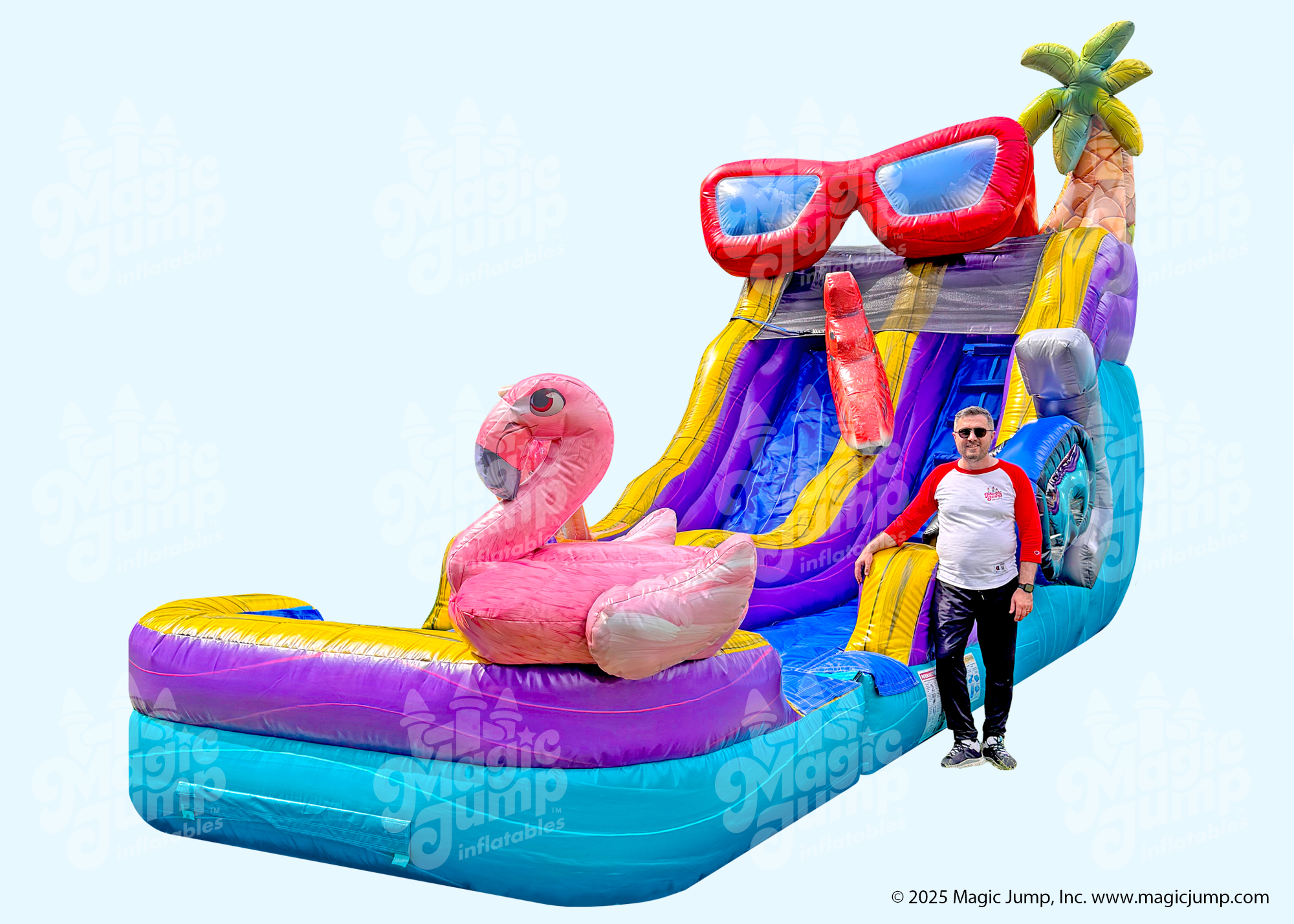 15 Pool Party Slide