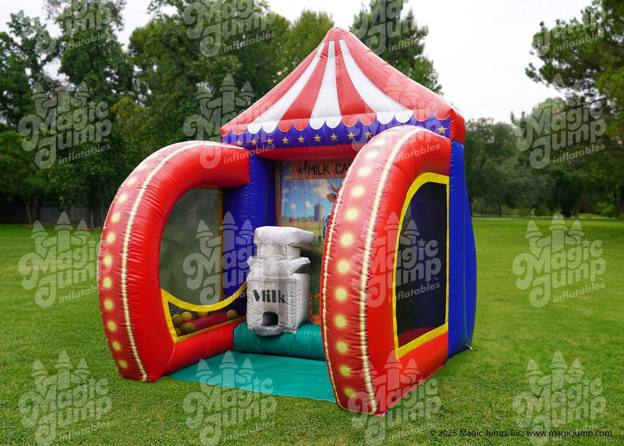 Carnival Game - Milk Can Toss