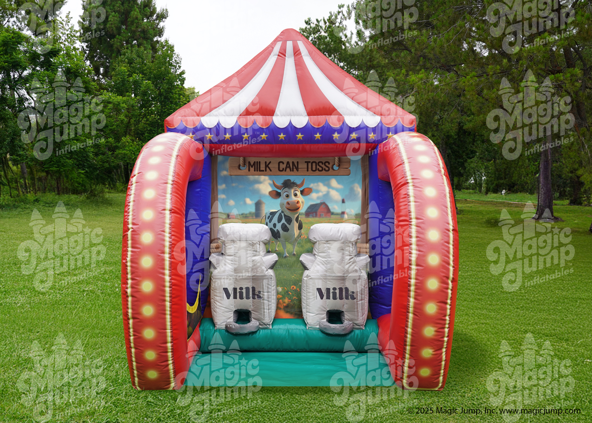 Carnival Game - Milk Can Toss