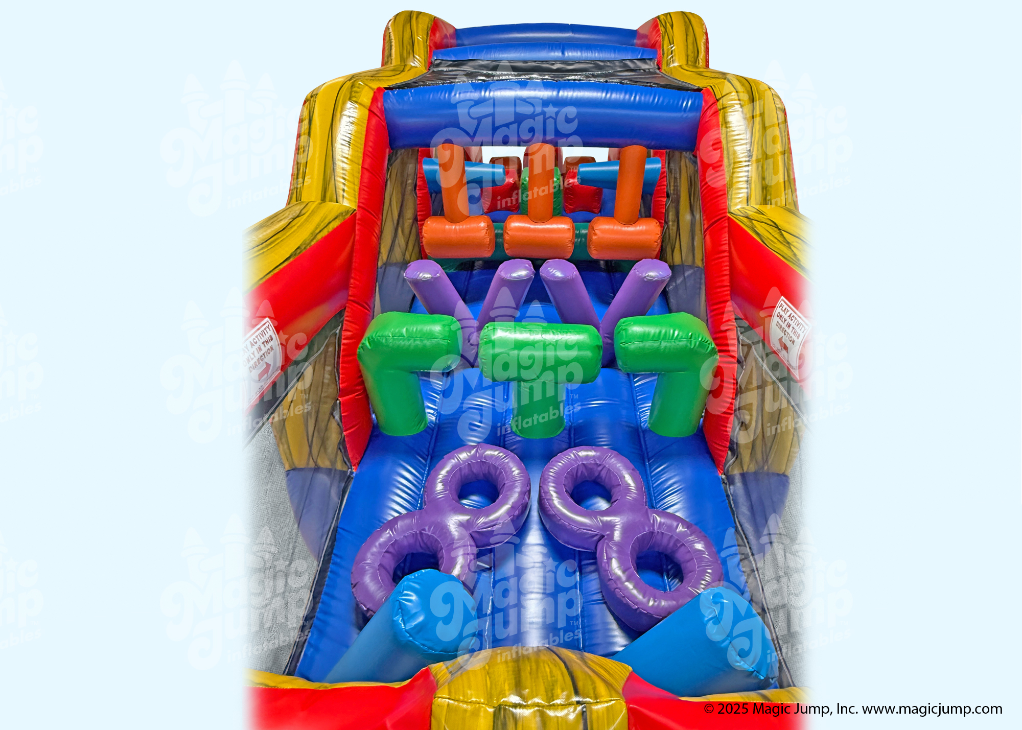 35 Ninja H Incline Obstacle Course