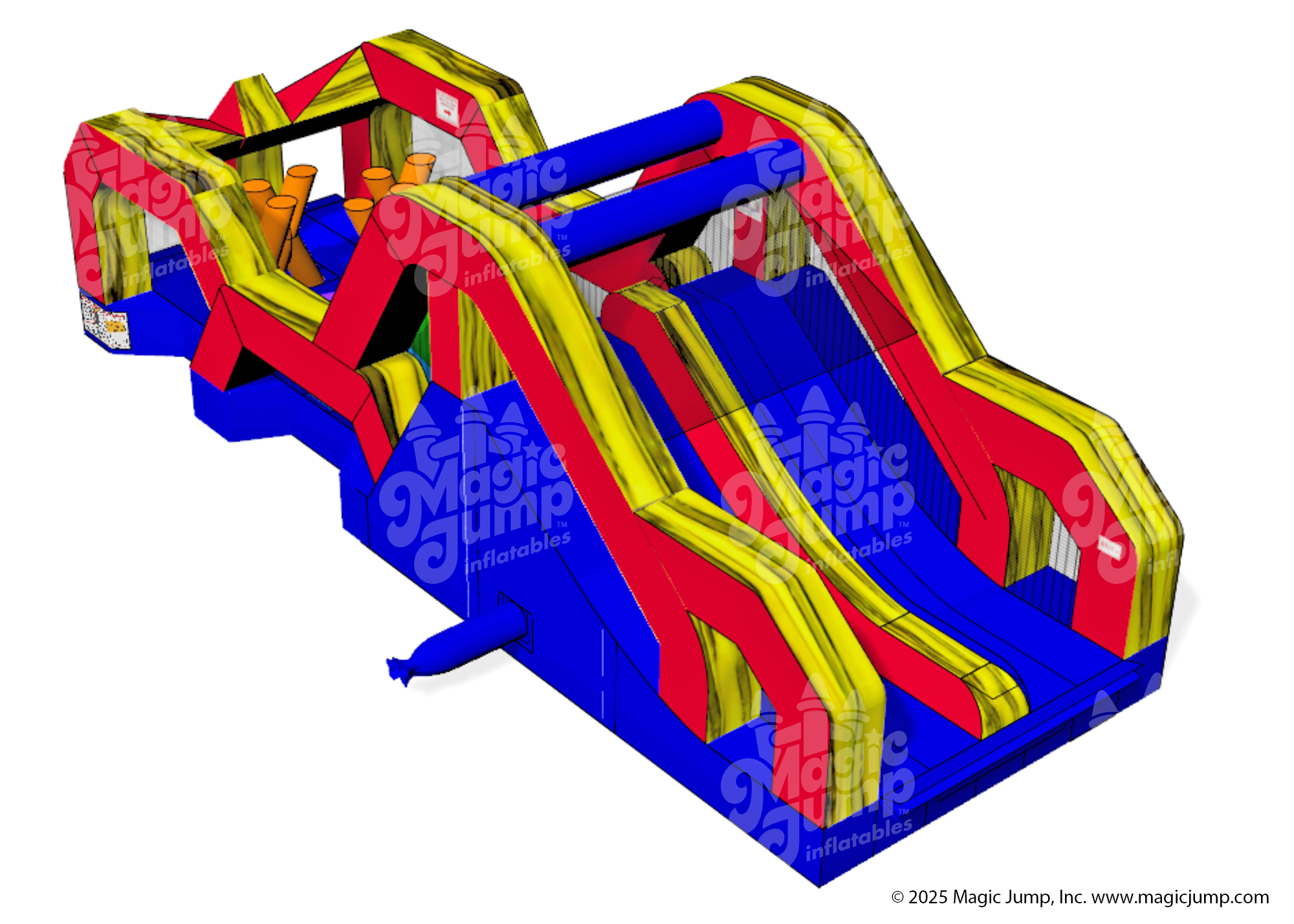 30 Ninja E Obstacle Course