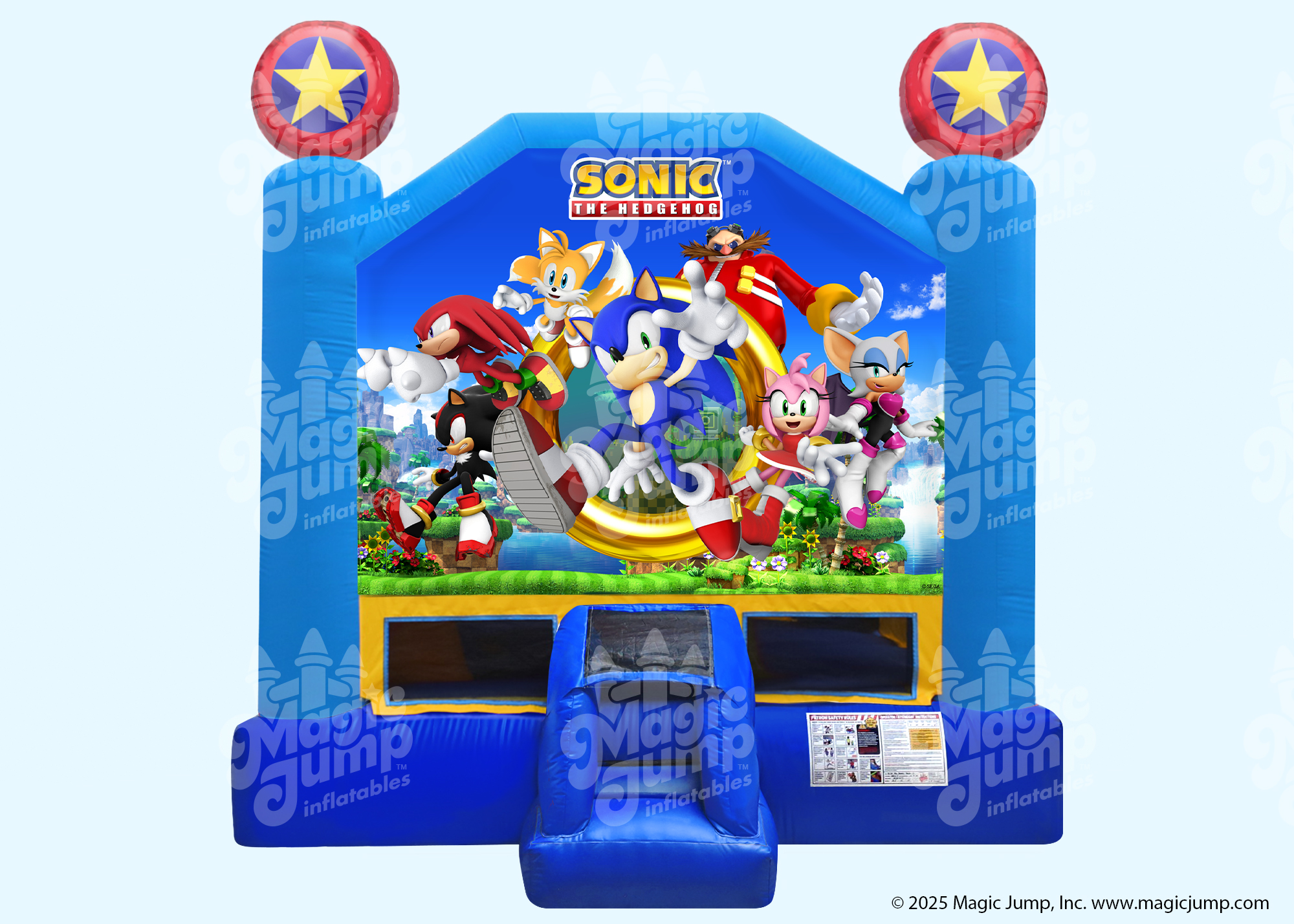 Sonic Bounce House 13