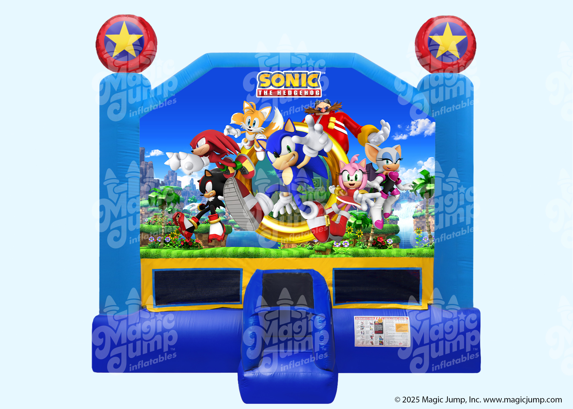 Sonic Bounce House 15