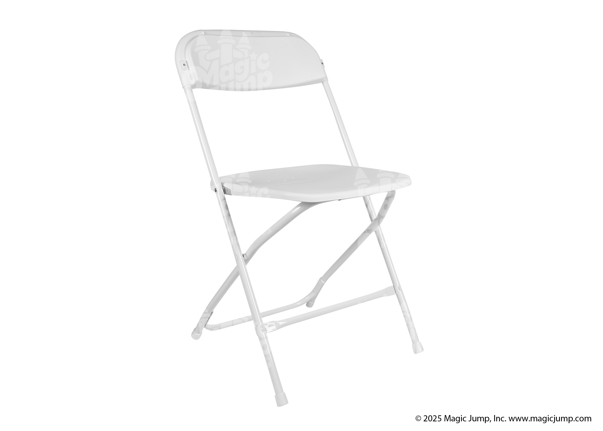 Plastic Folding Chair White - 10 pieces