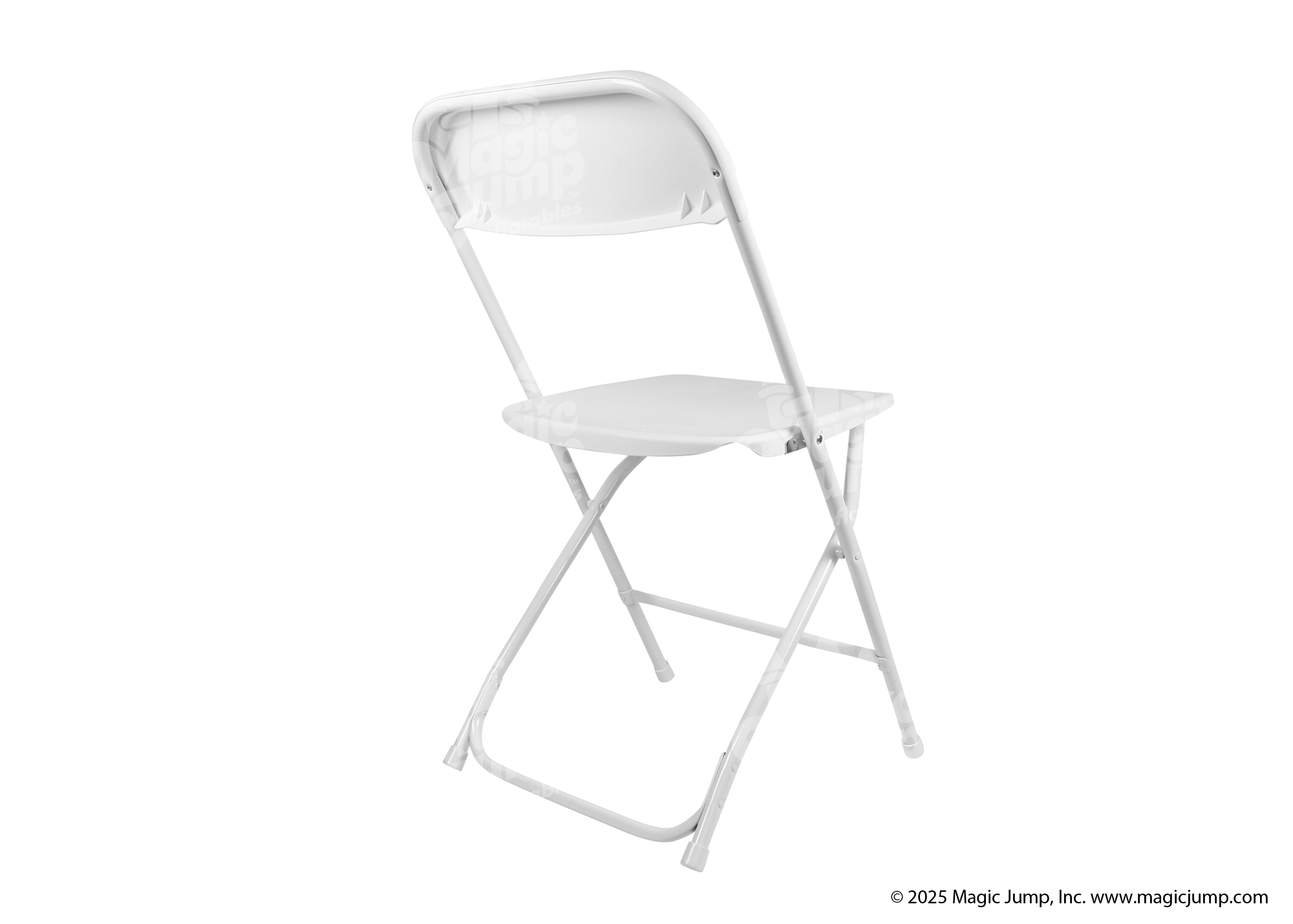 Plastic Folding Chair White - 100 pack