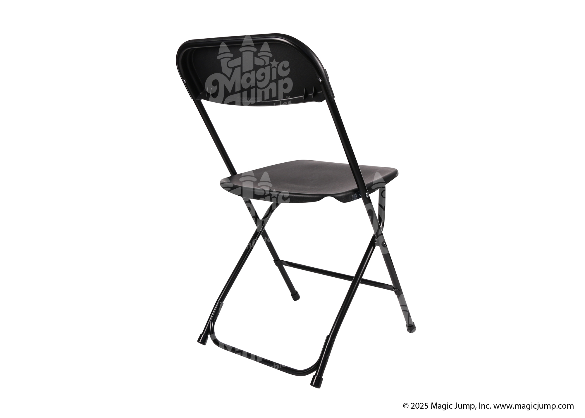 Plastic Folding Chair Black - 10 pieces