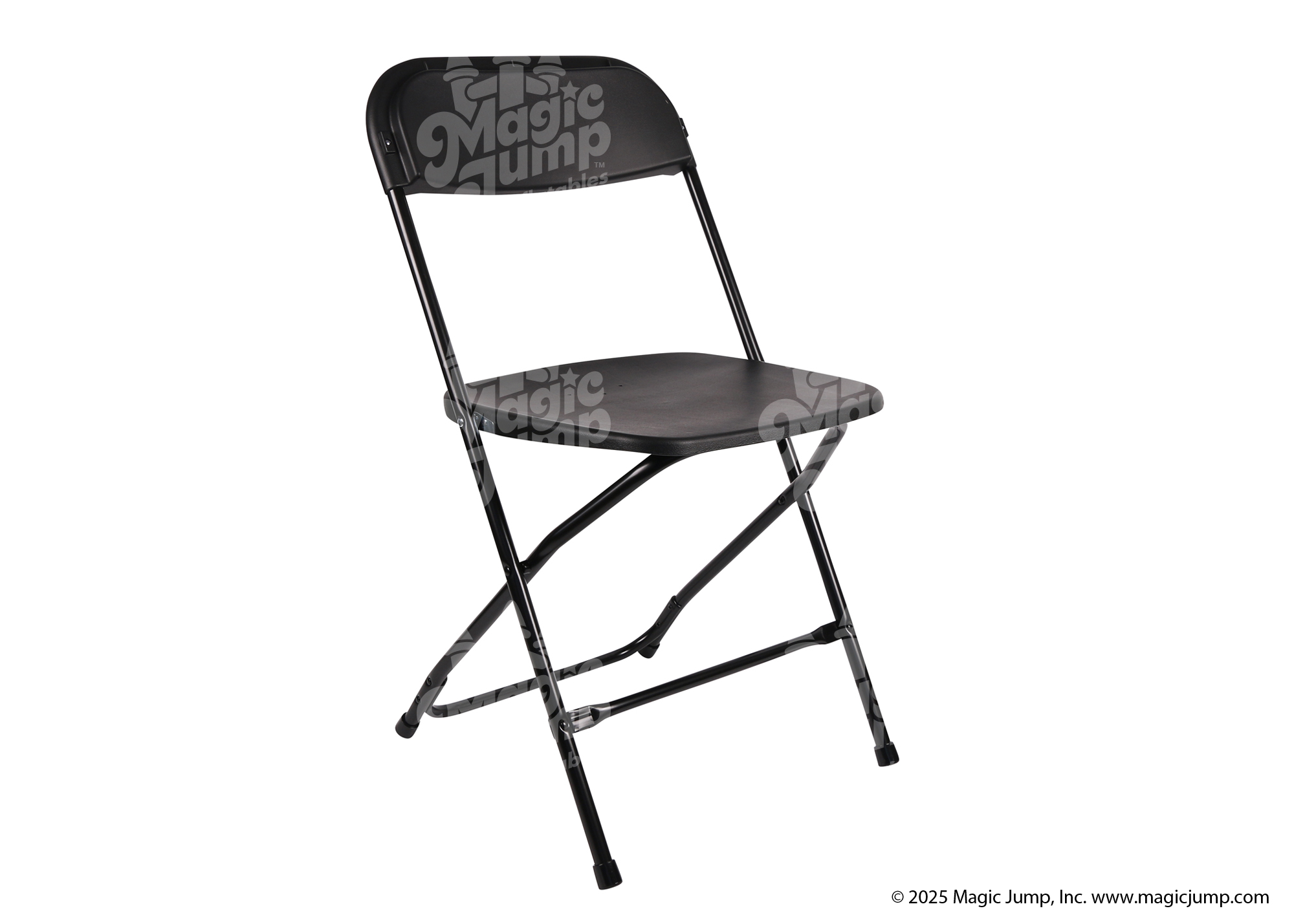 Plastic Folding Chair Black - 10 pieces