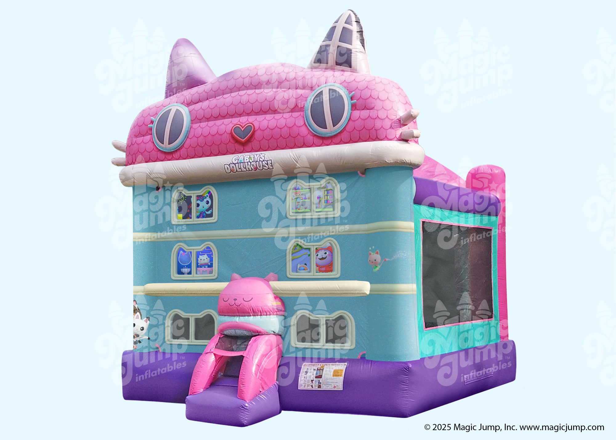 Gabbys Dollhouse Bounce House 13