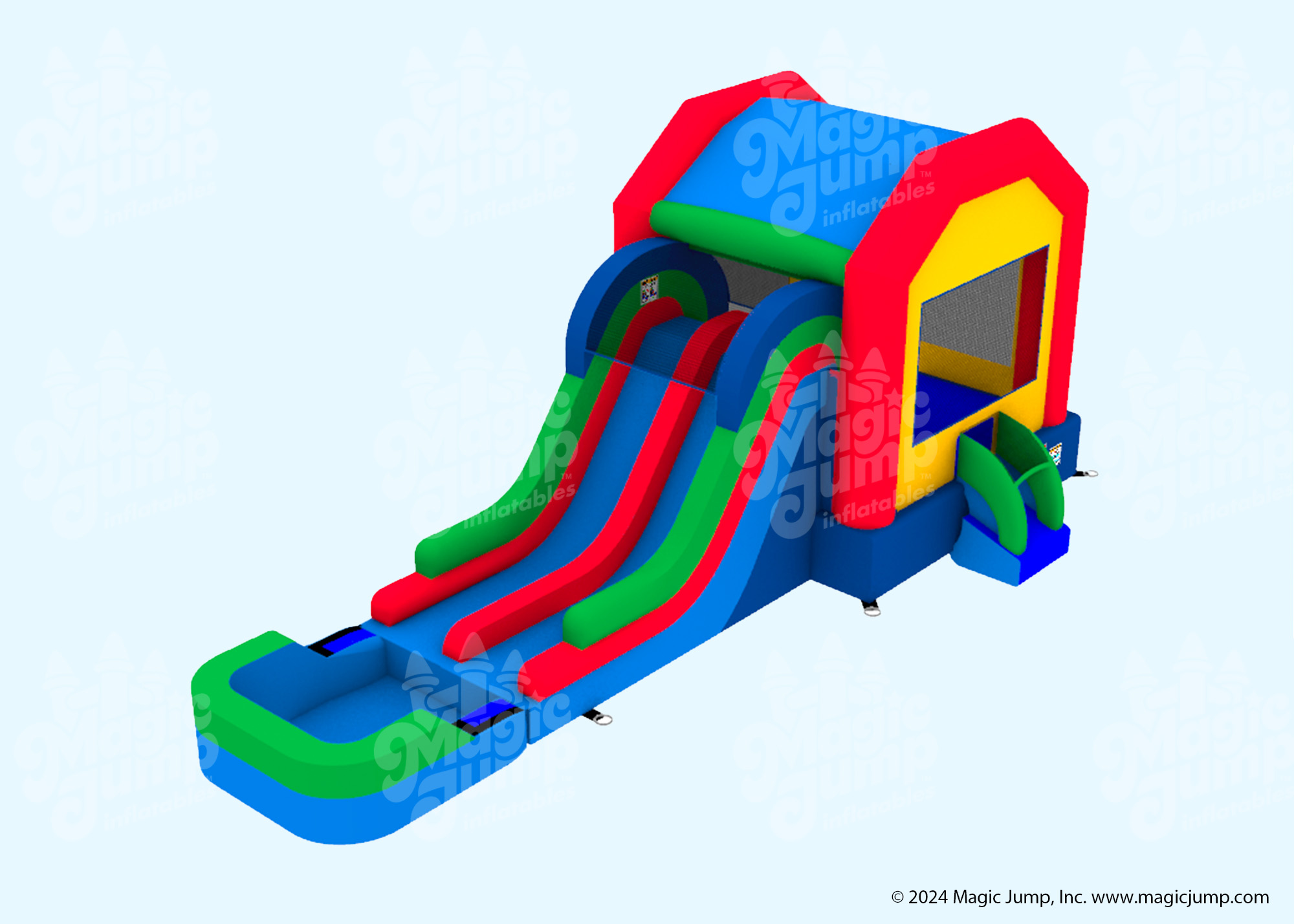 Duo Fun House Combo Wet or Dry