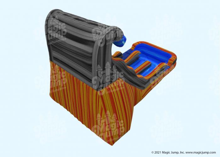 17 Flammin Volcano Dual Slide