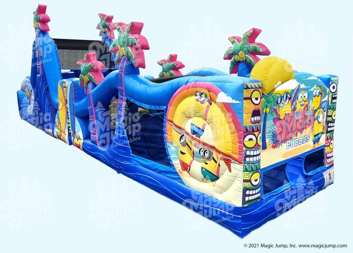 Despicable Me 50 Obstacle Course Wet or Dry