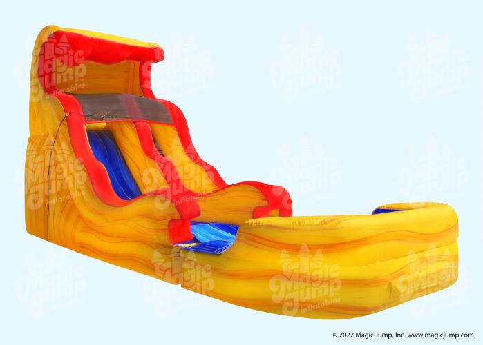 15 Flammin Wave Slide