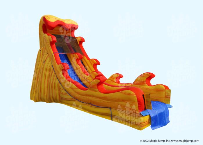 22 Flammin Wave Slide