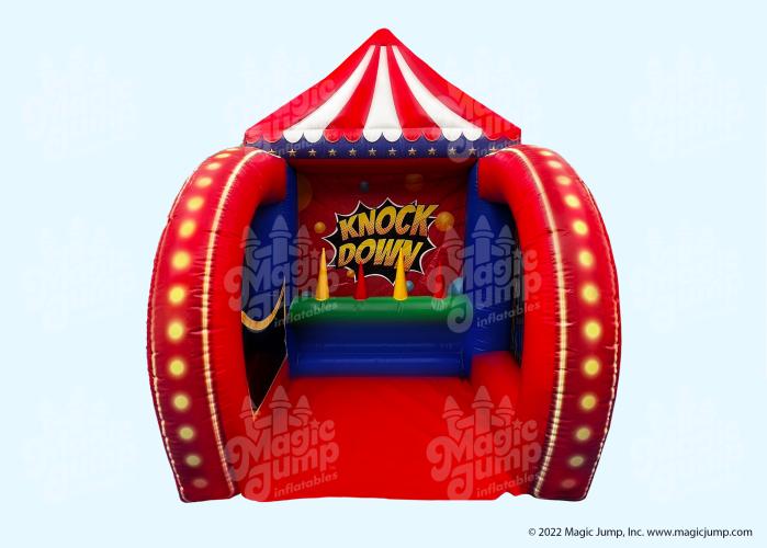 Carnival Game - Knock Down