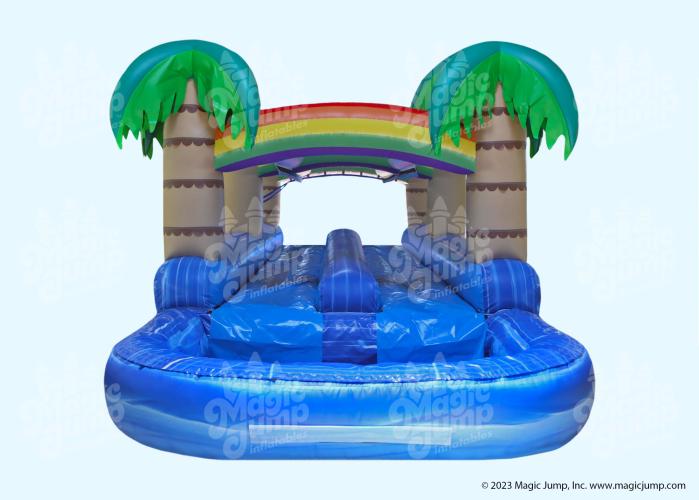 Tropical Dual Slide N Splash