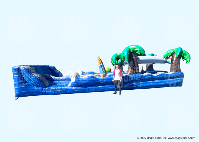 Tropical Dual Slide N Splash Landing