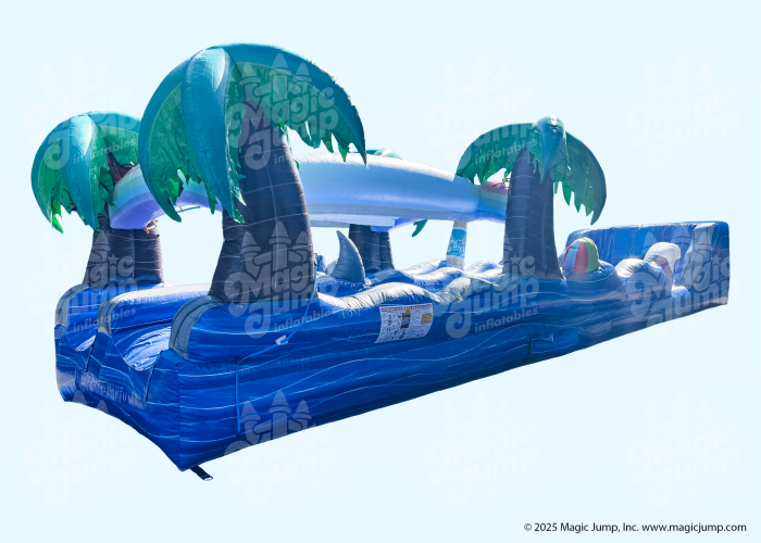 Tropical Dual Slide N Splash Landing