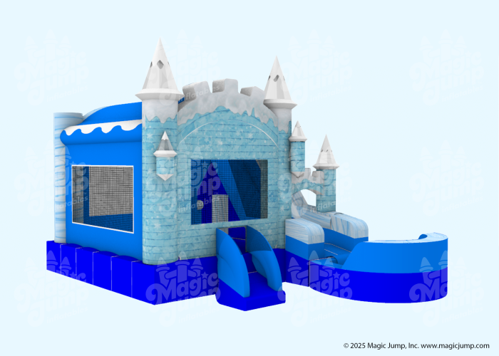 6 in 1 Ice Castle Combo Wet or Dry Front Right View