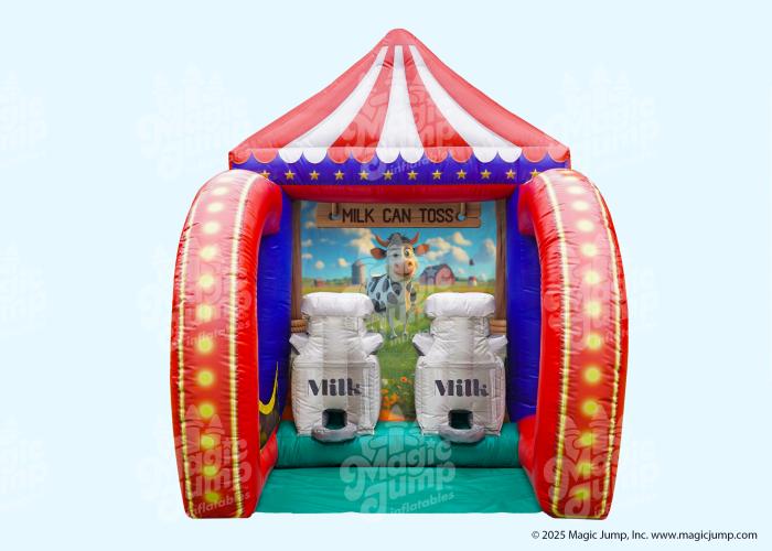 Carnival Game - Milk Can Toss