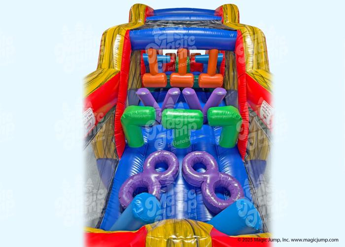 35 Ninja H Incline Obstacle Course