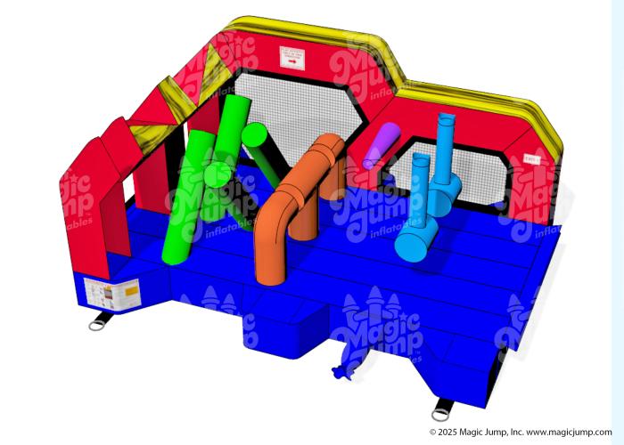 15 Ninja A Obstacle Course