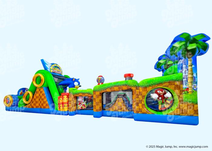 Sonic 50 Obstacle Course Wet or Dry