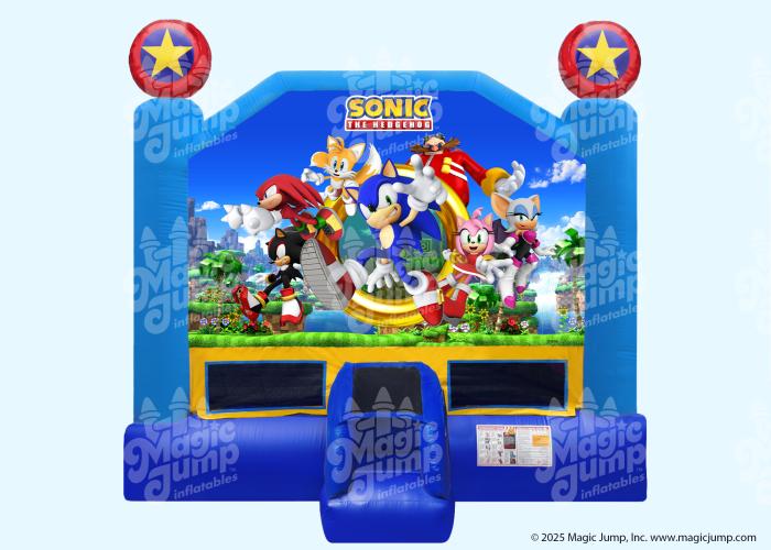 Sonic Bounce House 15