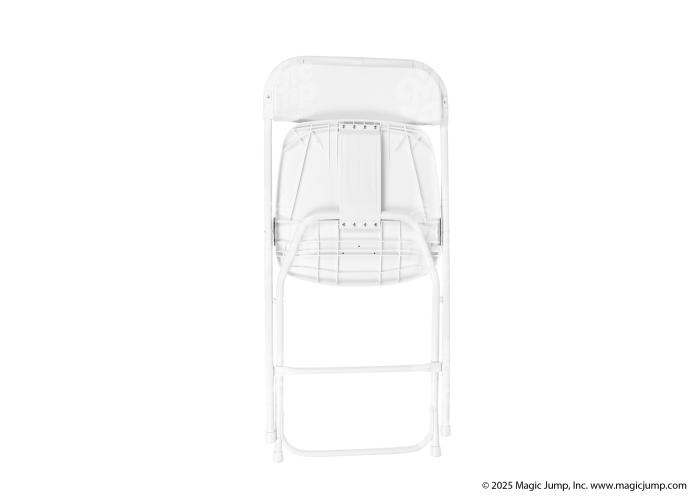Plastic Folding Chair White - 100 pack