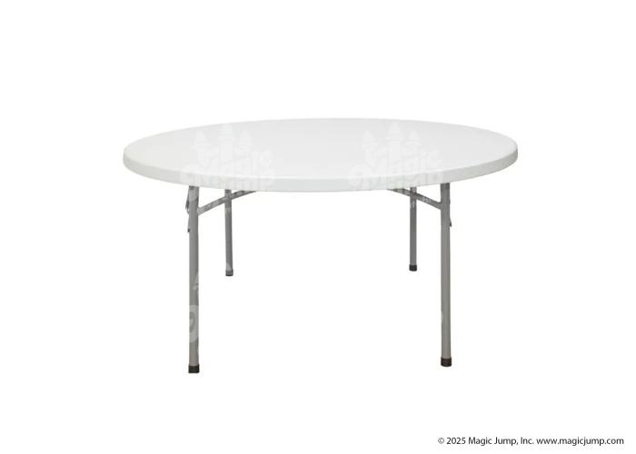 Plastic Round Table 60 inch