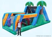 45 Tropical Bounce House Obstacle