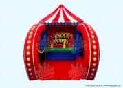 Carnival Game - Knock Down