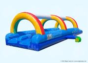 Dual Slide N Splash Pool