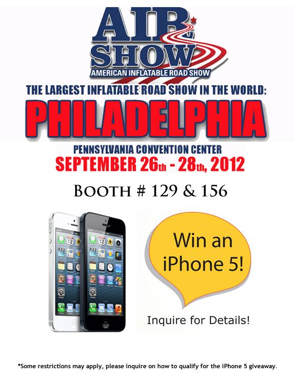 iPhone 5 Giveaway at AIR Show in Philadelphia