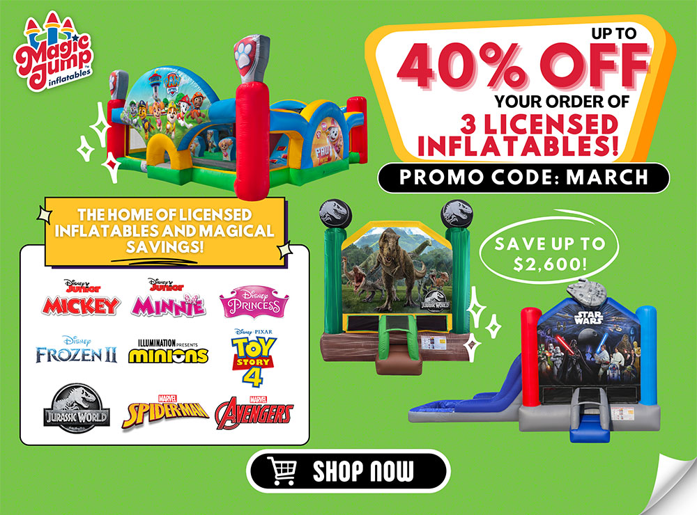 Magic Jump Inflatable Package Deals and Specials for 2024