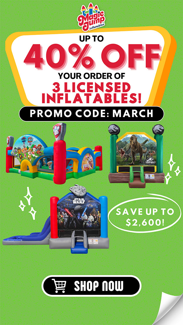 Magic Jump Inflatable Package Deals and Specials for 2024