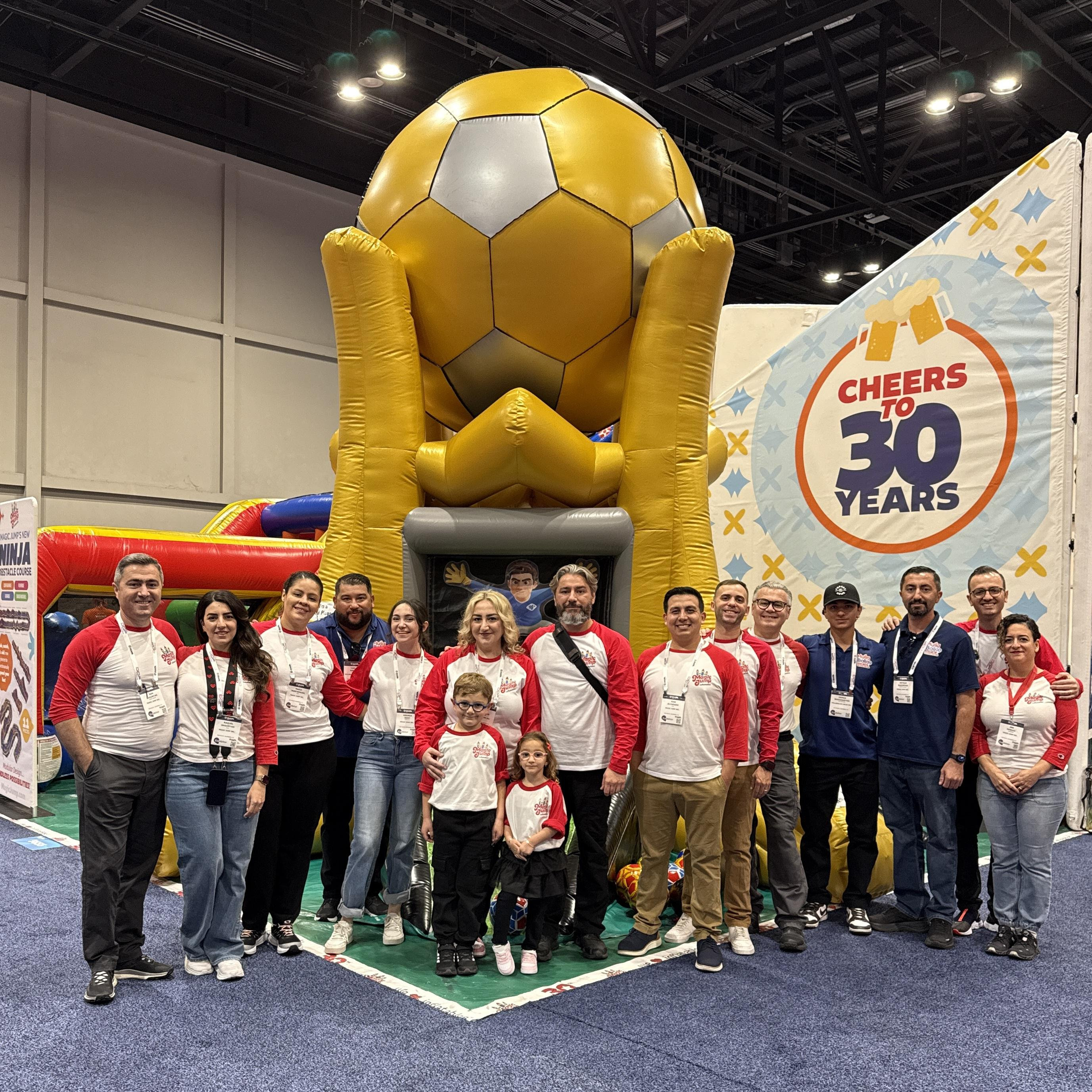 2025 IAAPA Expo Magic Jump Team